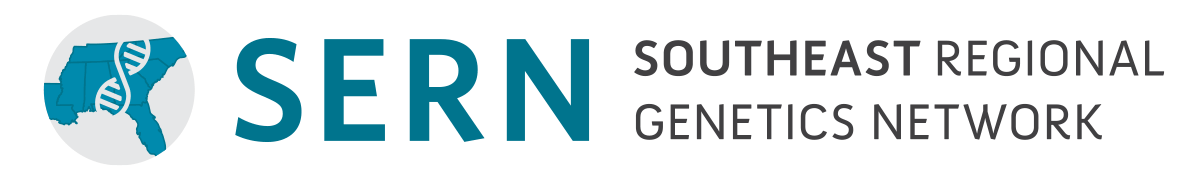 Logo for the Southeast Regional Genetics Network