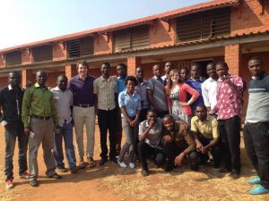 Malawi College of Health Sciences students and UNC Division of Radiologic Science students in Lilongwe, Malawi.