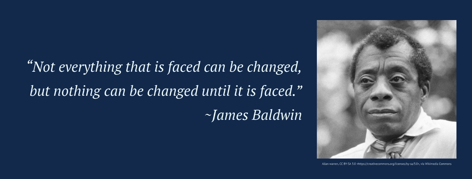 Quote – James Baldwin
