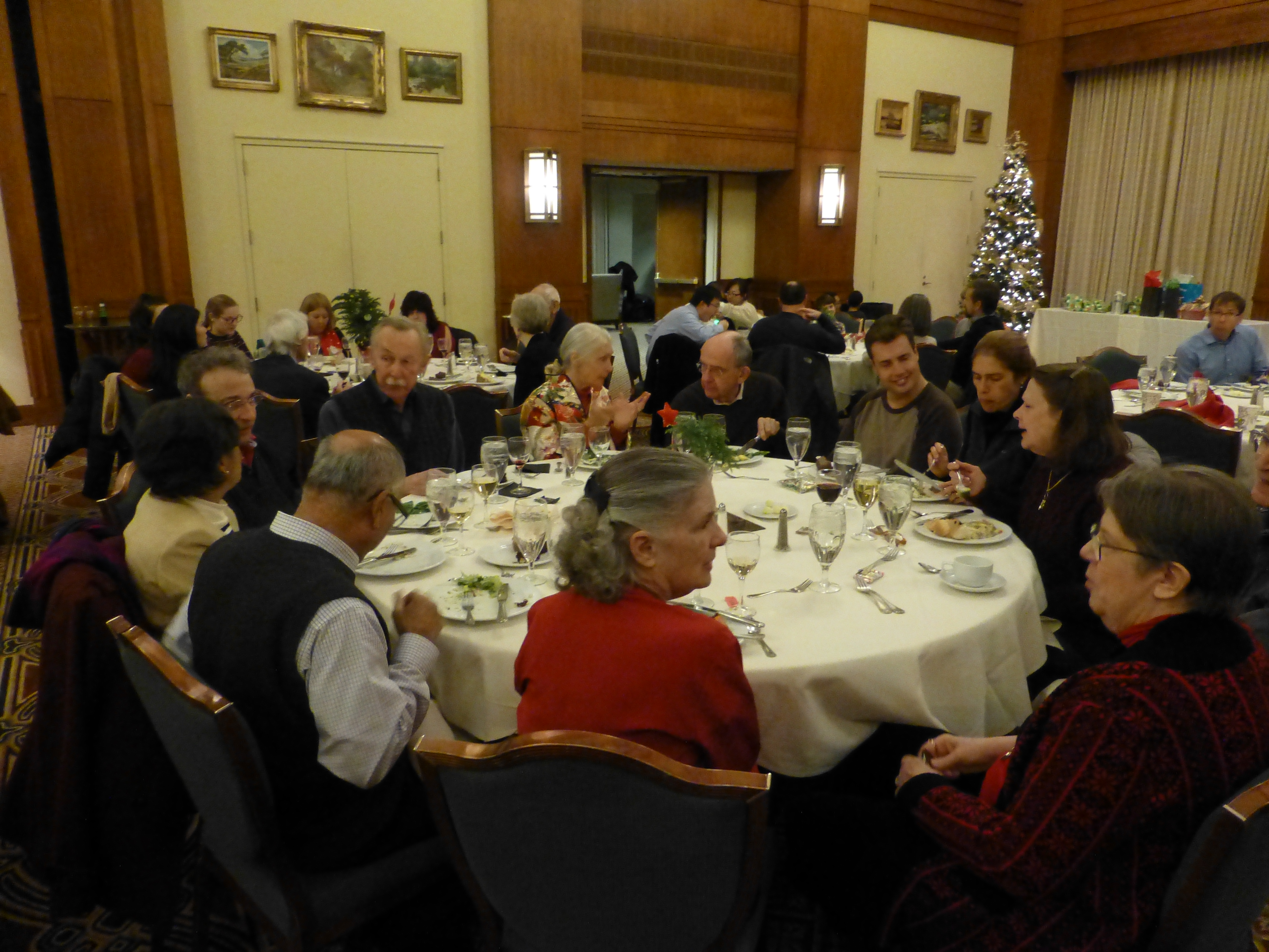 photo from department dining holiday party