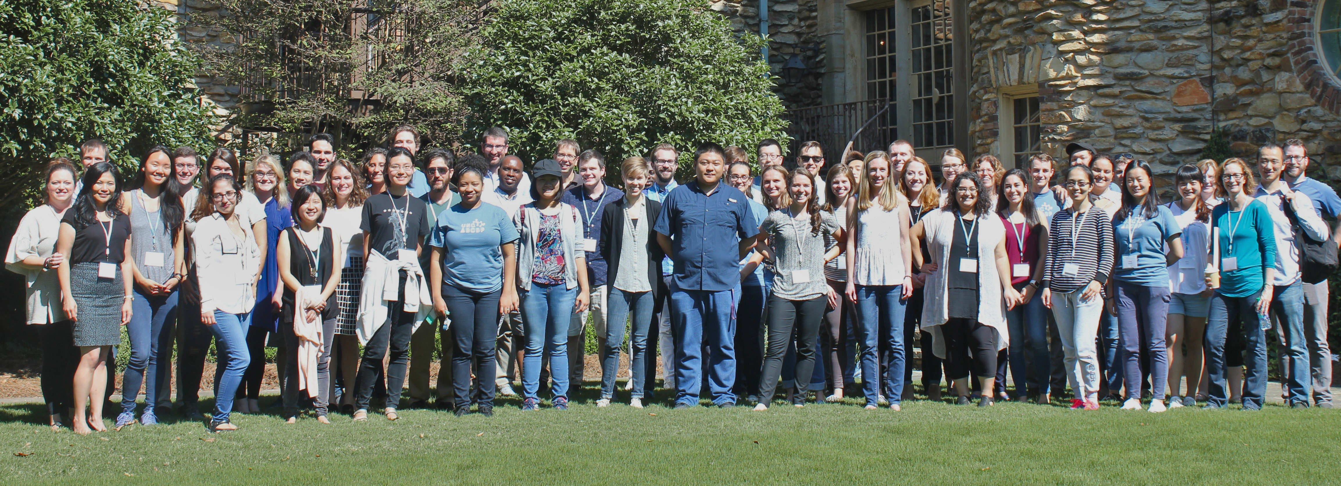 department photo of unc biochemistry and biophysics in 2018