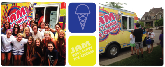 photo of ice cream truck comes to GMB 4.5.2019