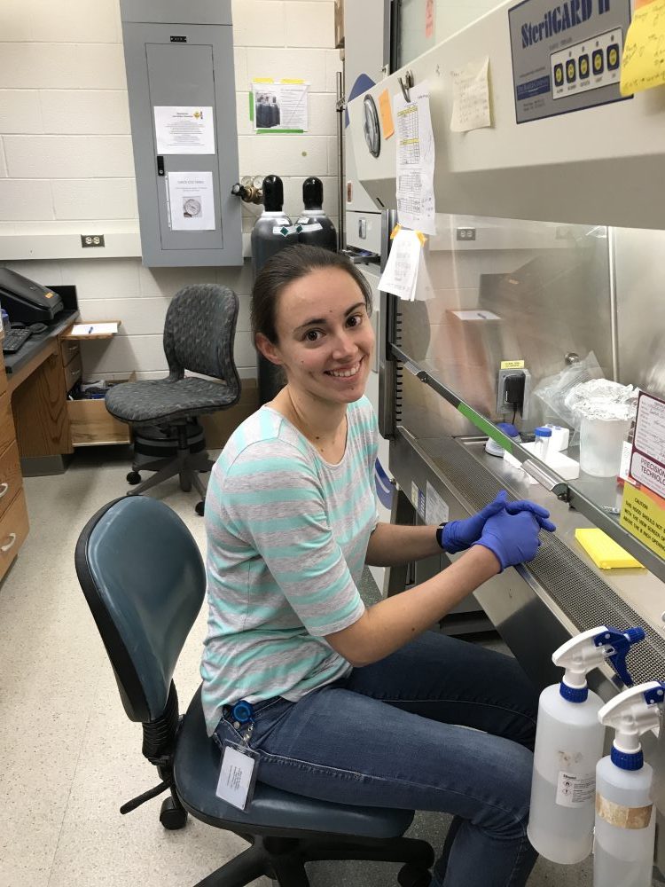photo of Olivia Council Swanstrom lab 2019 graduate student Iof Microbiology and Immunology