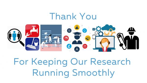 Thank You For keeping Our Research Running Smoothly