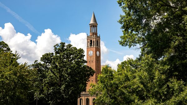 bell tower Johnny Andrews UNC-Chapel Hill