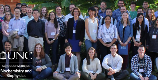 make a gift photo of group of researchers at our departmental retreat