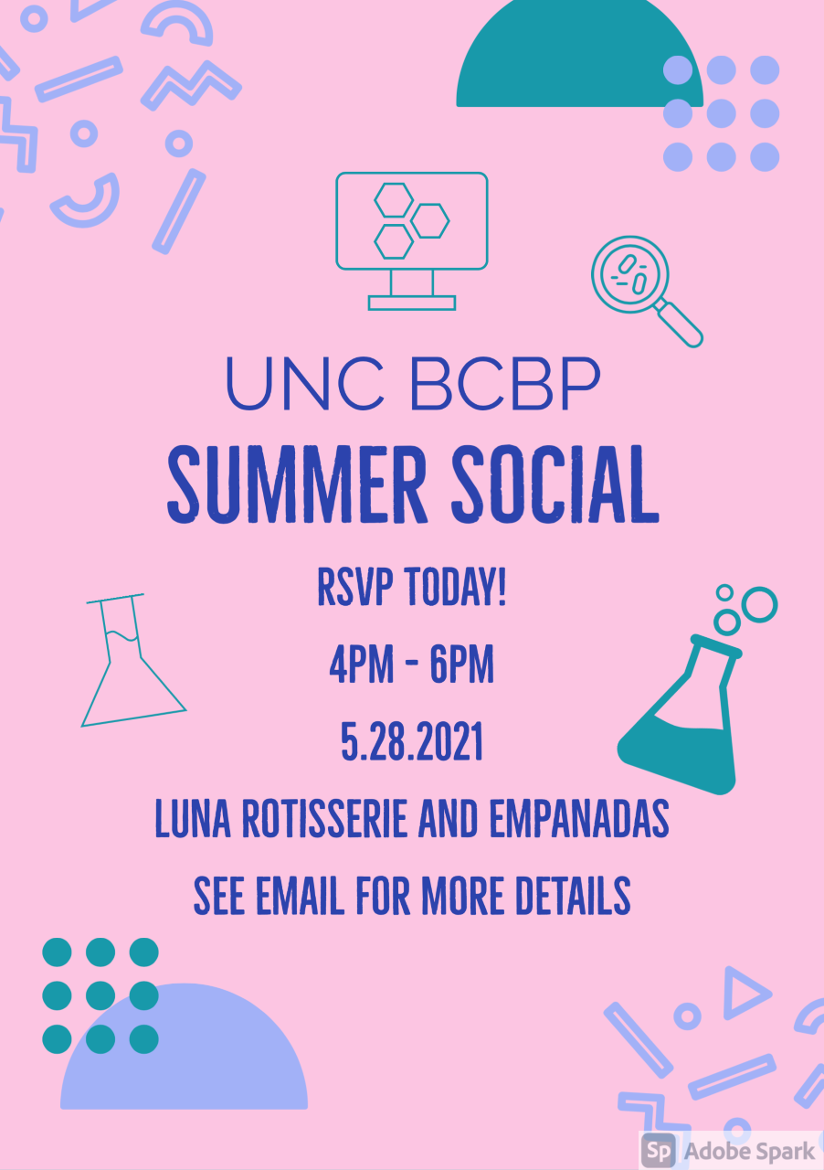 bcbp summer student social 5-28 4-6pm