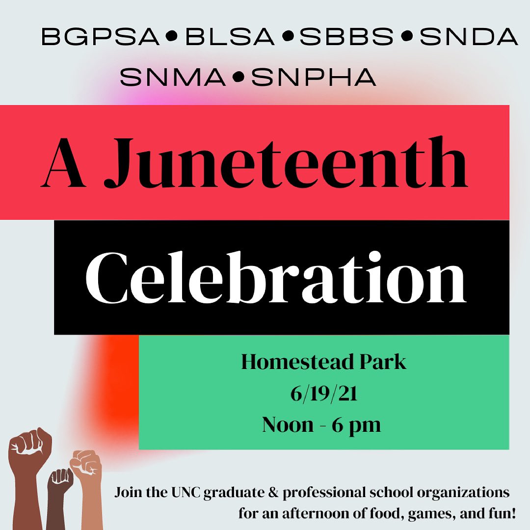 SBBS invites you to juneteenth celebration all text in message.