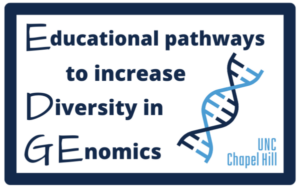 UNC Educational Pathways to Increase Diversity in GEnomics (EDGE) 