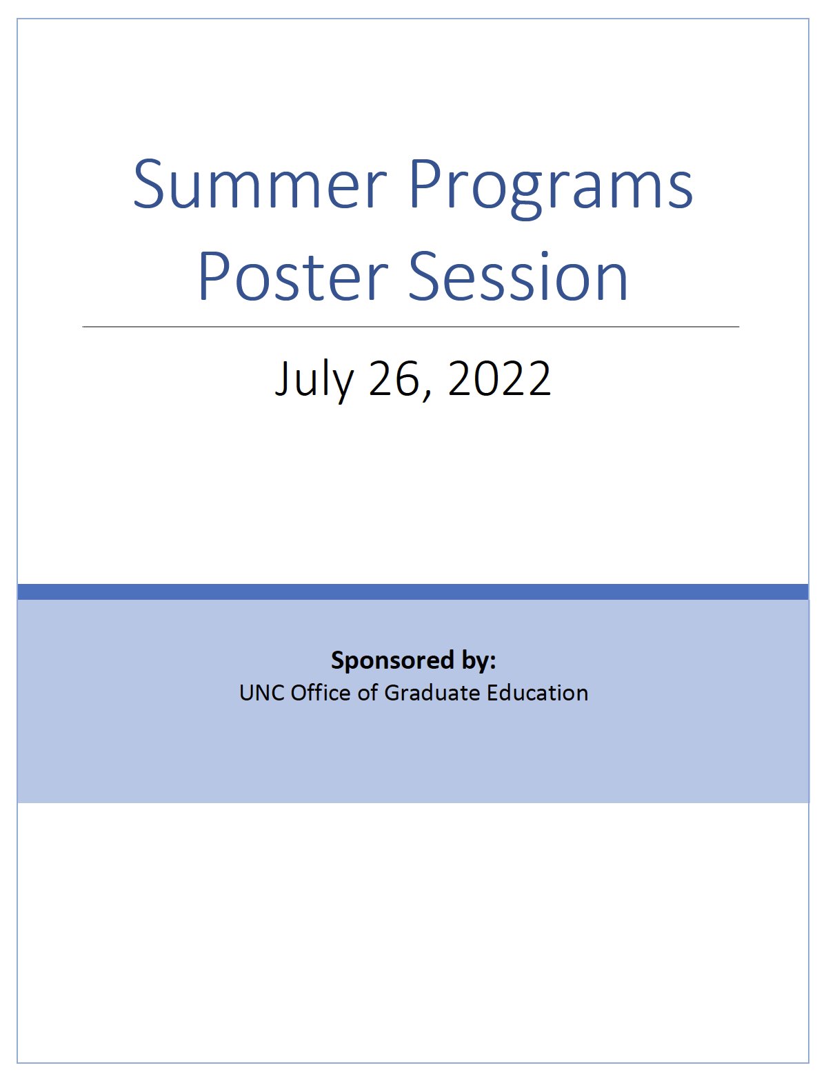 summer poster session 7-26-2022