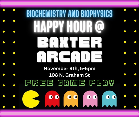 BCBP baxter arcade invite to social on Nov 9 at 5 to 6 pm