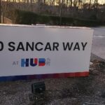 Sancar Way HUB sign