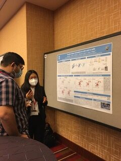 I-Te Chu in the Pielak lab presented a poster