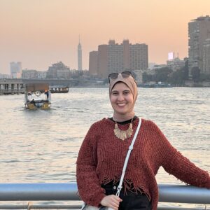  Dalia at the Nile River at the heart of Cairo in Egypt.