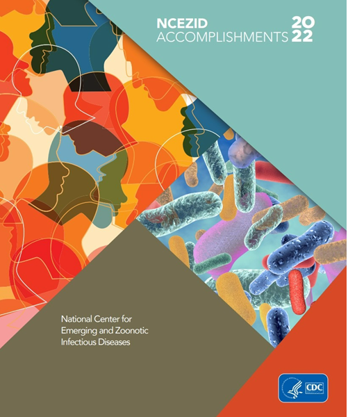 image of cover of CDC report on antimicrobial resistance success stories