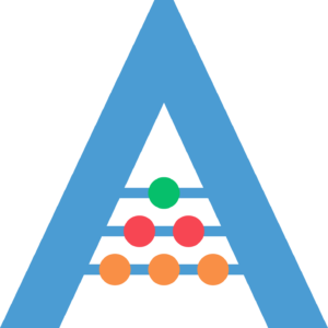 Abacus logo-Carolina Blue
