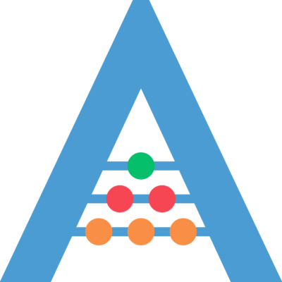 Abacus logo-Carolina Blue