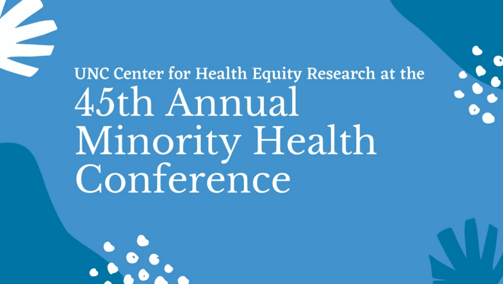Title slide for the CHER recap video of the 45th Minority Health Conference.