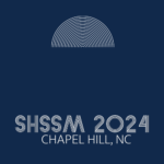 The SHSMM logo on a navy background