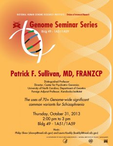 Genome Seminar Series Poster