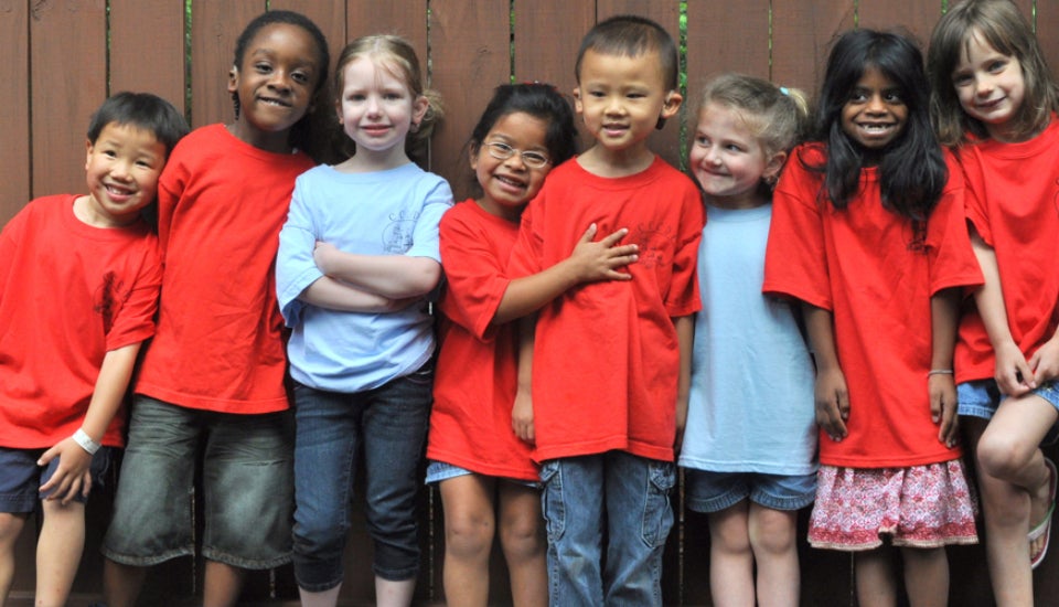 preschool kids together