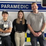 Genesis shadowing EMT Helen and Paramedic Chase on a 12-hour shift at medic two.