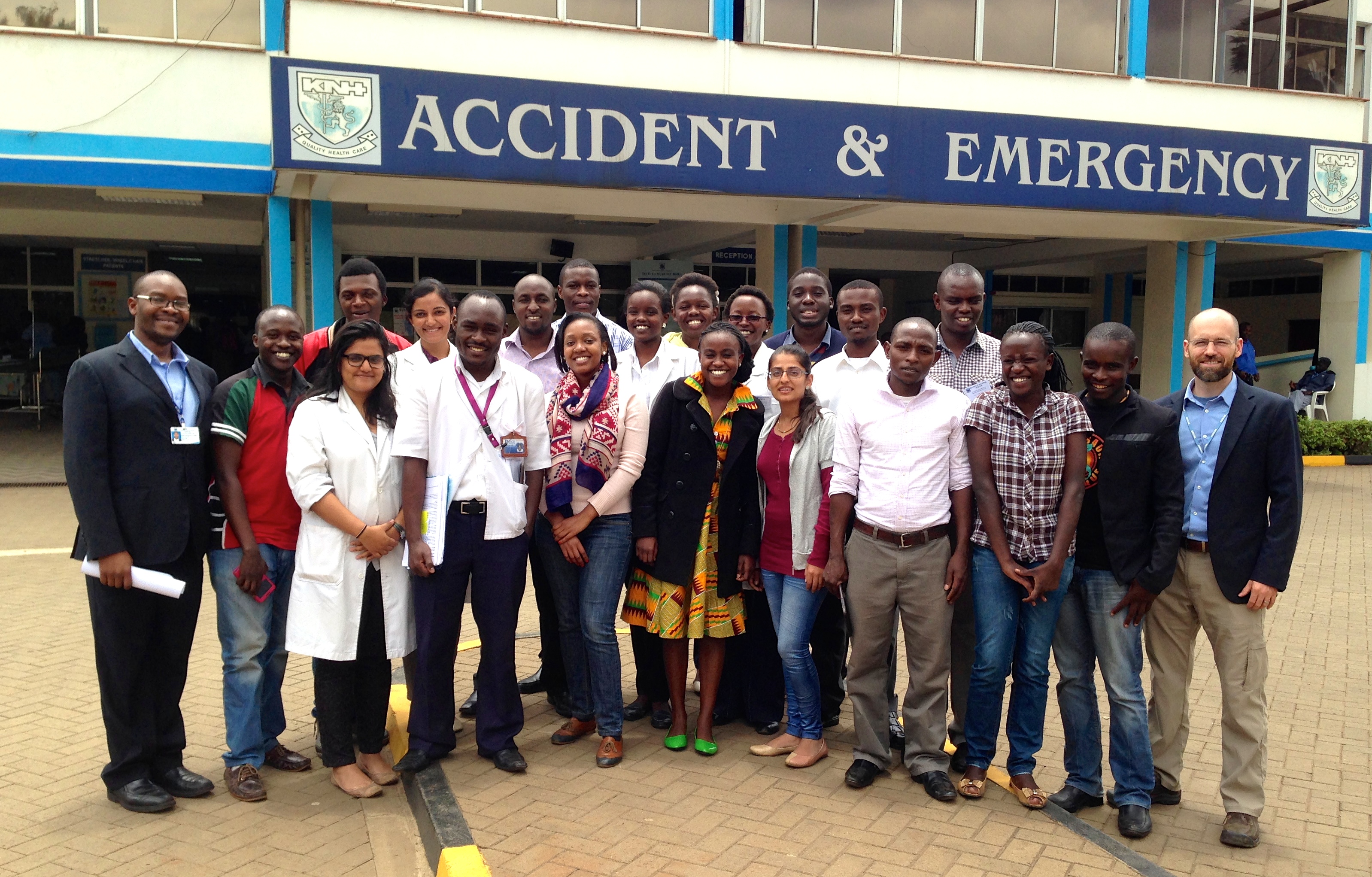 Kenyatta National Hospital, Nairobi, Kenya ER