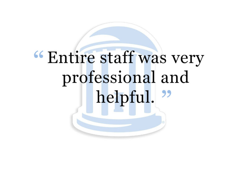 Patient Review: Entire staff was very professional and helpful.