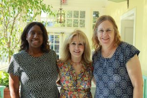Left to right: Drs. Wanda Nicholson, Lianne de Serres, & Amelia Drake