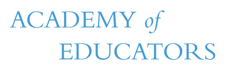 Academy of Educators logo.
