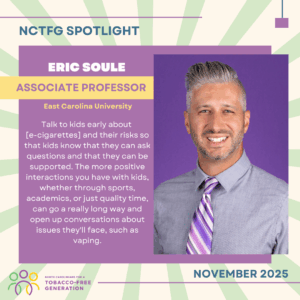 November 2025 Spotlight; Eric Soule, Associate Professor - Eastern Carolina University