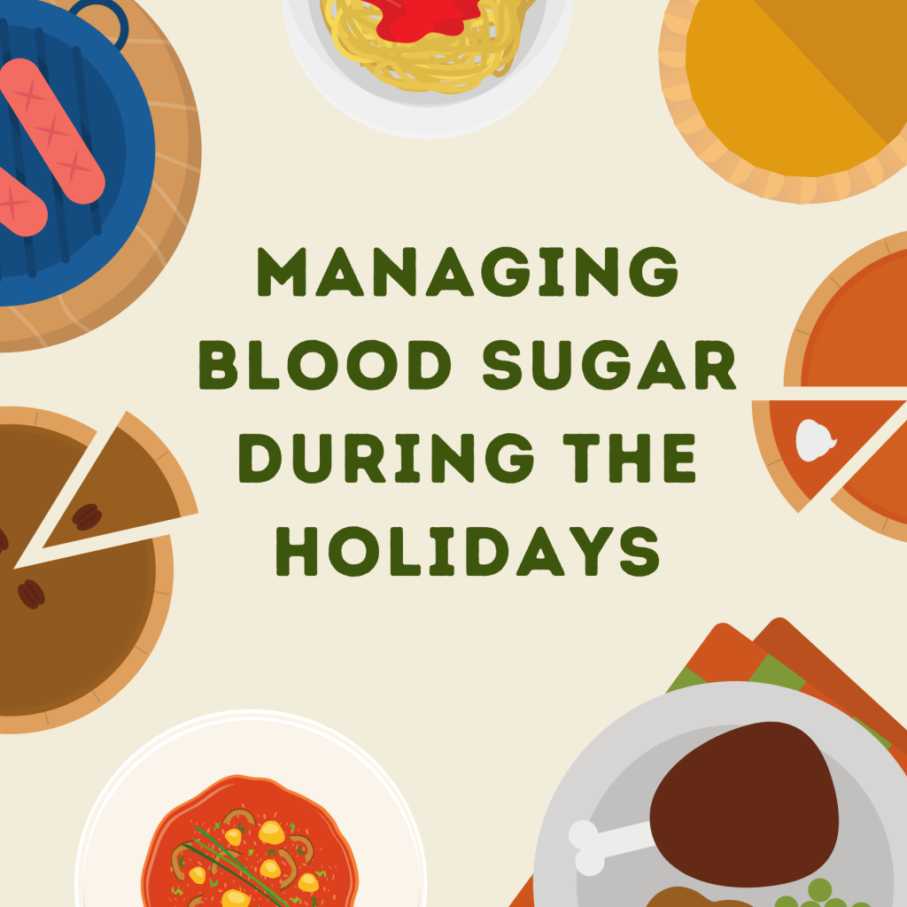 Managing blood sugar graphic