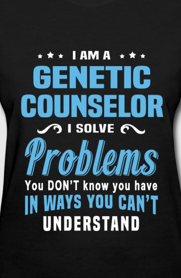 I am a genetics counselor image