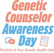 genetic counselor awareness day logo