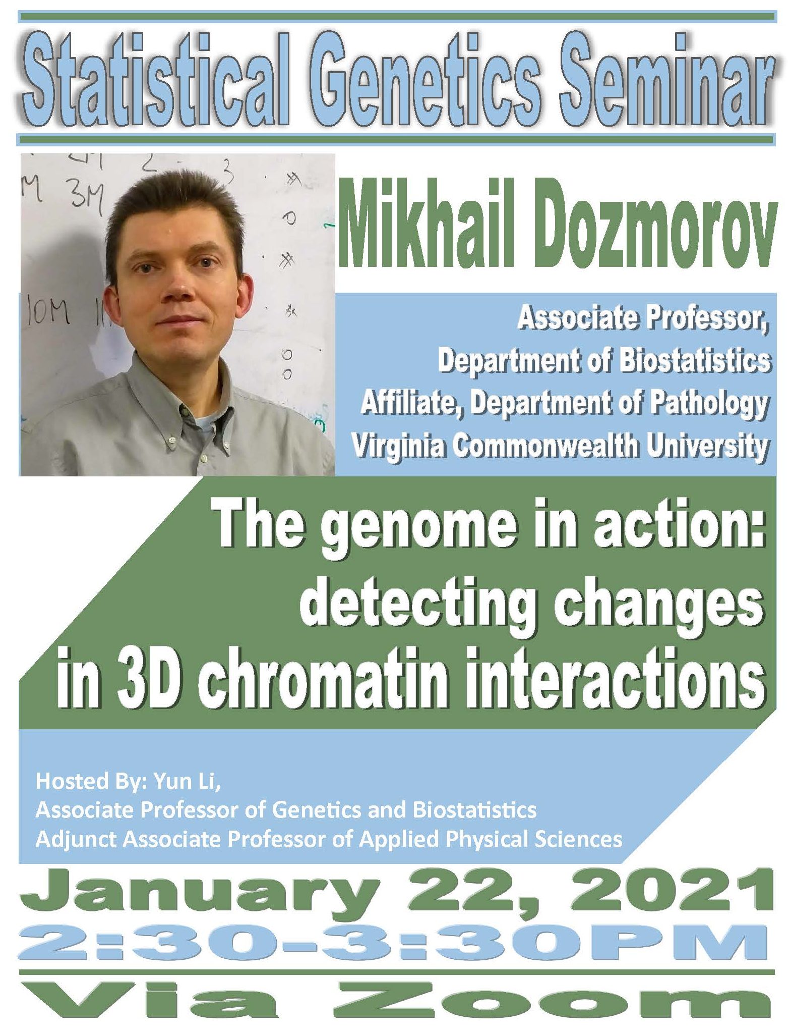 Statistical Genetics Seminar_Mikhail Dozmorov 012221