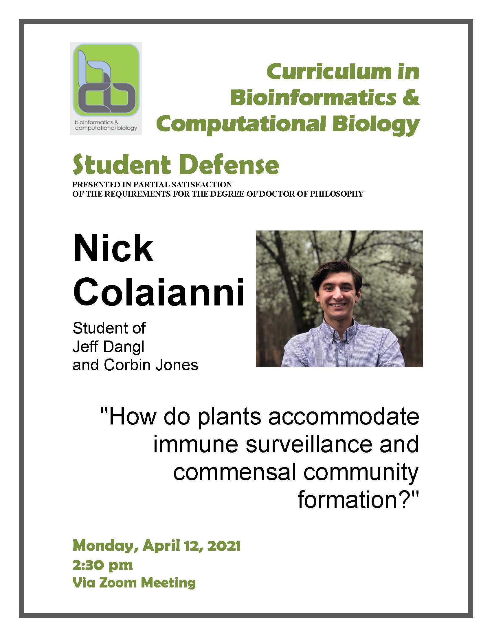 Nick Colaianni Announcement 041221 Zoom
