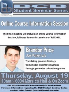 BCB Student Seminars_21 0819 Info Session and Price