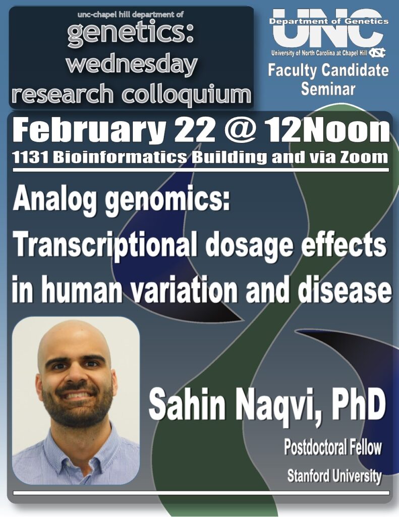 Genetics Colloquium_23 0222 Sahin Naqvi