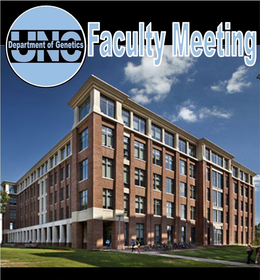 Genetics Faculty Meeting 2023 Marsico Hall