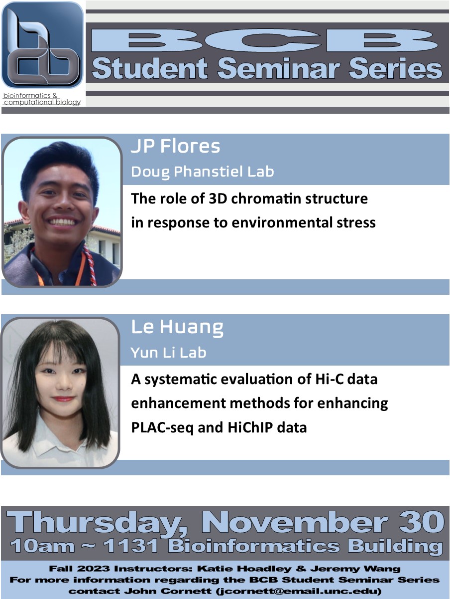 BCB Student Seminars_23 1130 Flores and Huang