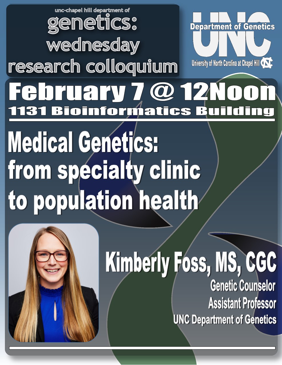 Genetics Colloquium_24 0207 Kimberly Foss