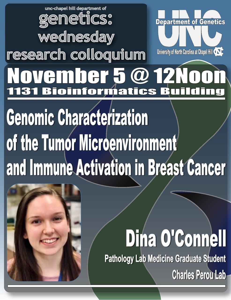 Genetics Colloquium_25 1105 Dina OConnell