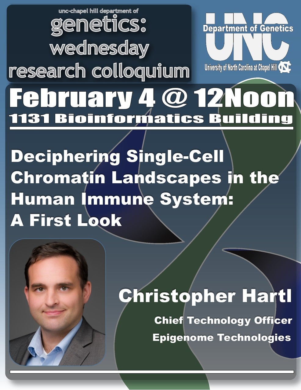 Genetics Colloquium_26 0204 Christopher Hartl