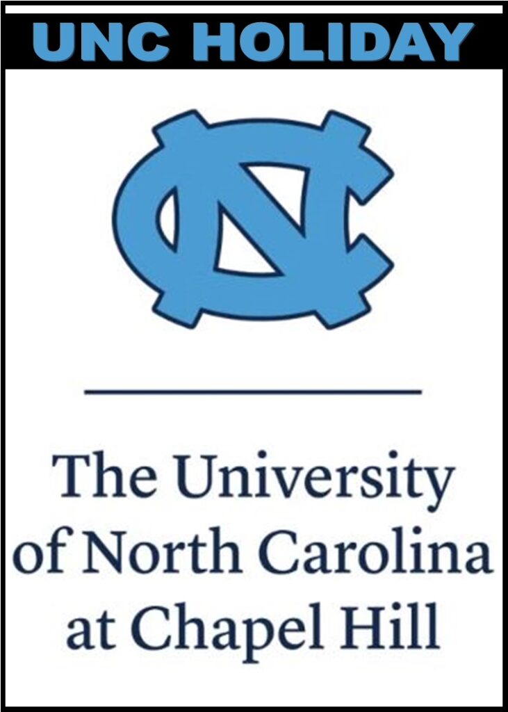 UNC Chapel Hill Holiday