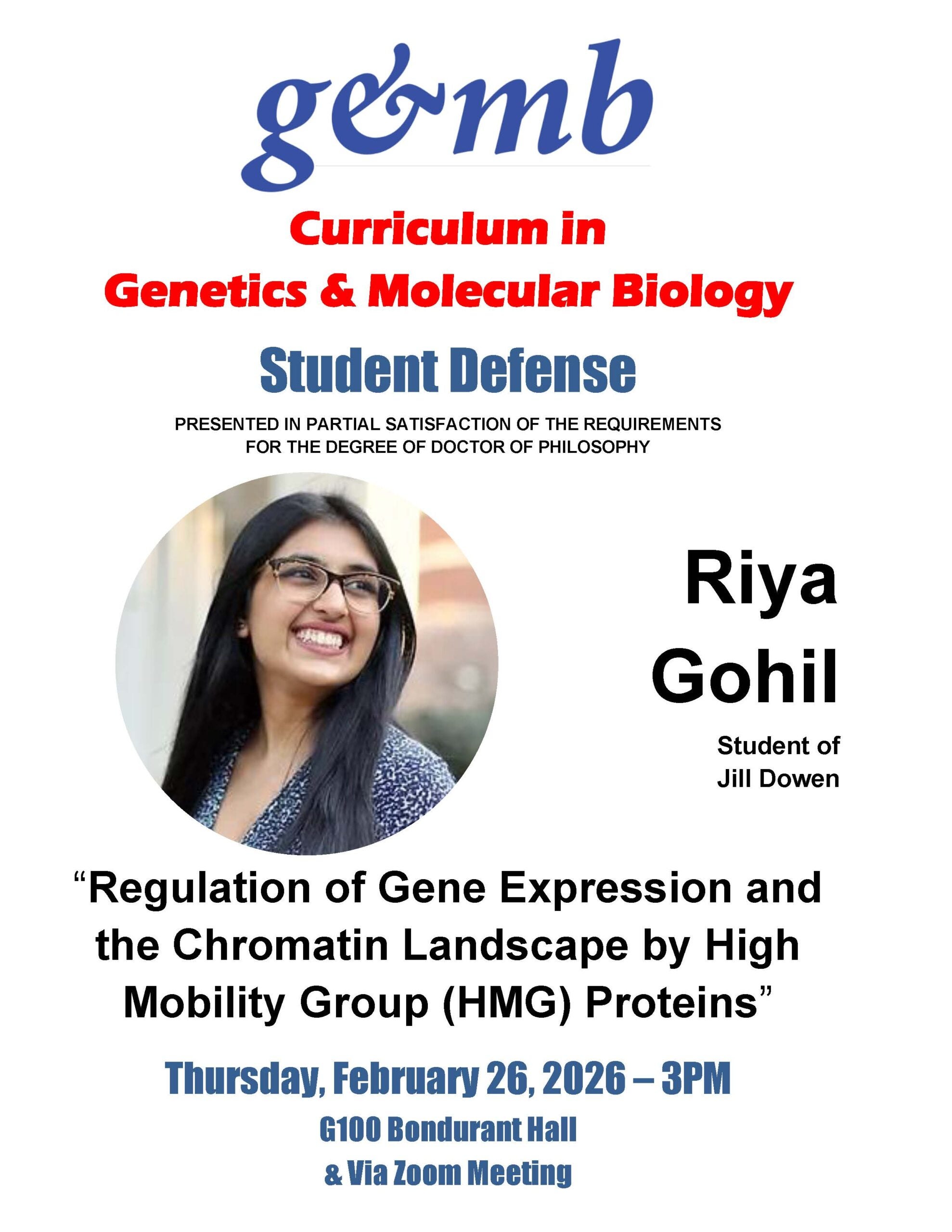 Riya Gohil_Defense Announcement 26 0226