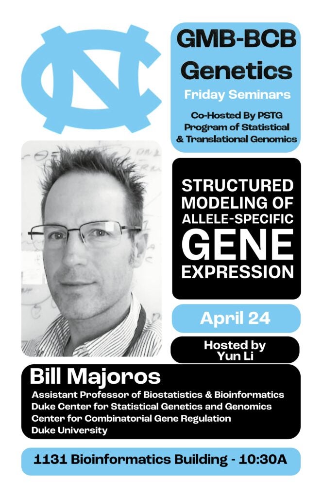 GMB BCB Friday Seminar Series April 24 2026 William Majoros