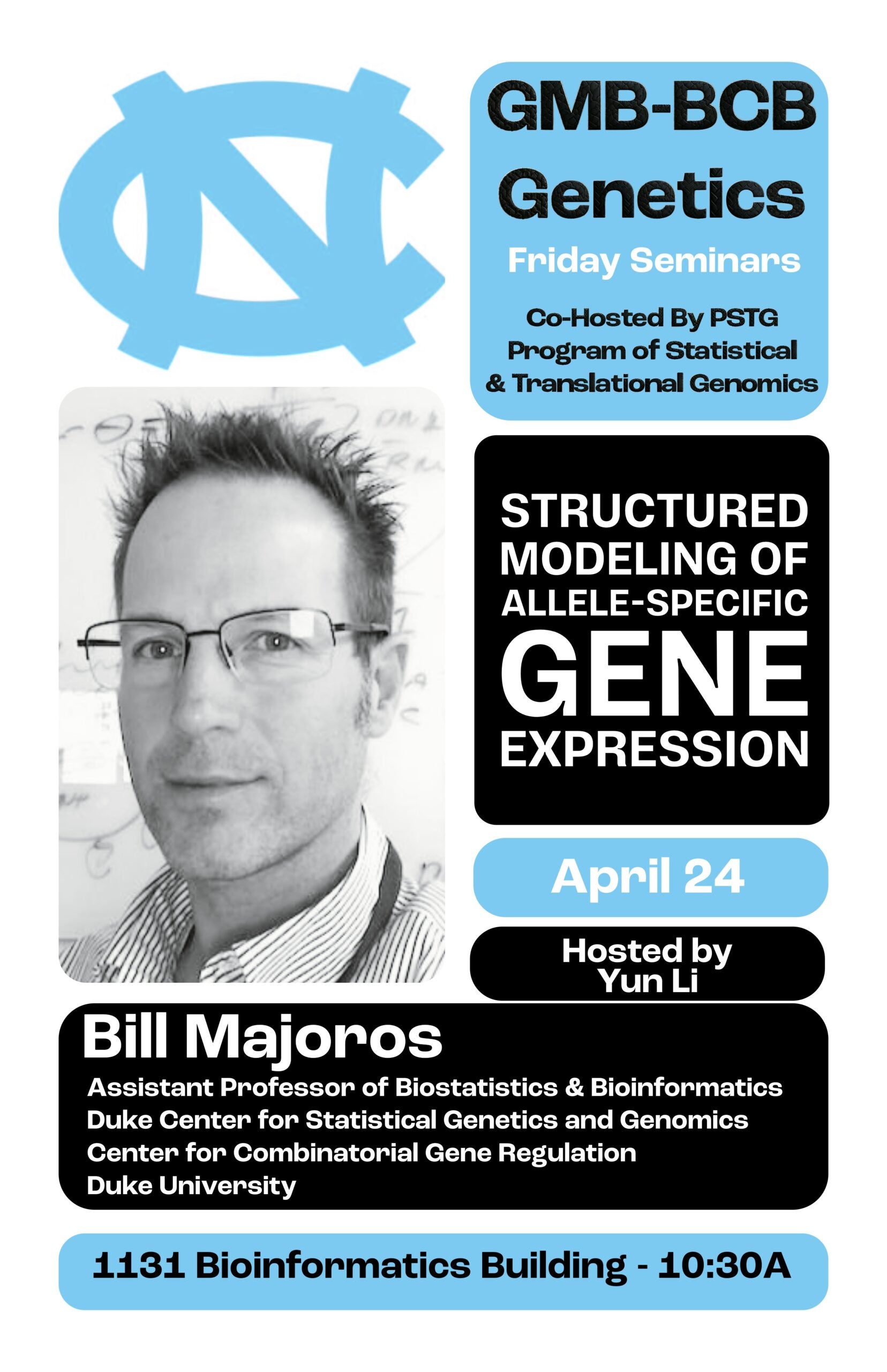 GMB BCB Friday Seminar Series April 24 2026 William Majoros