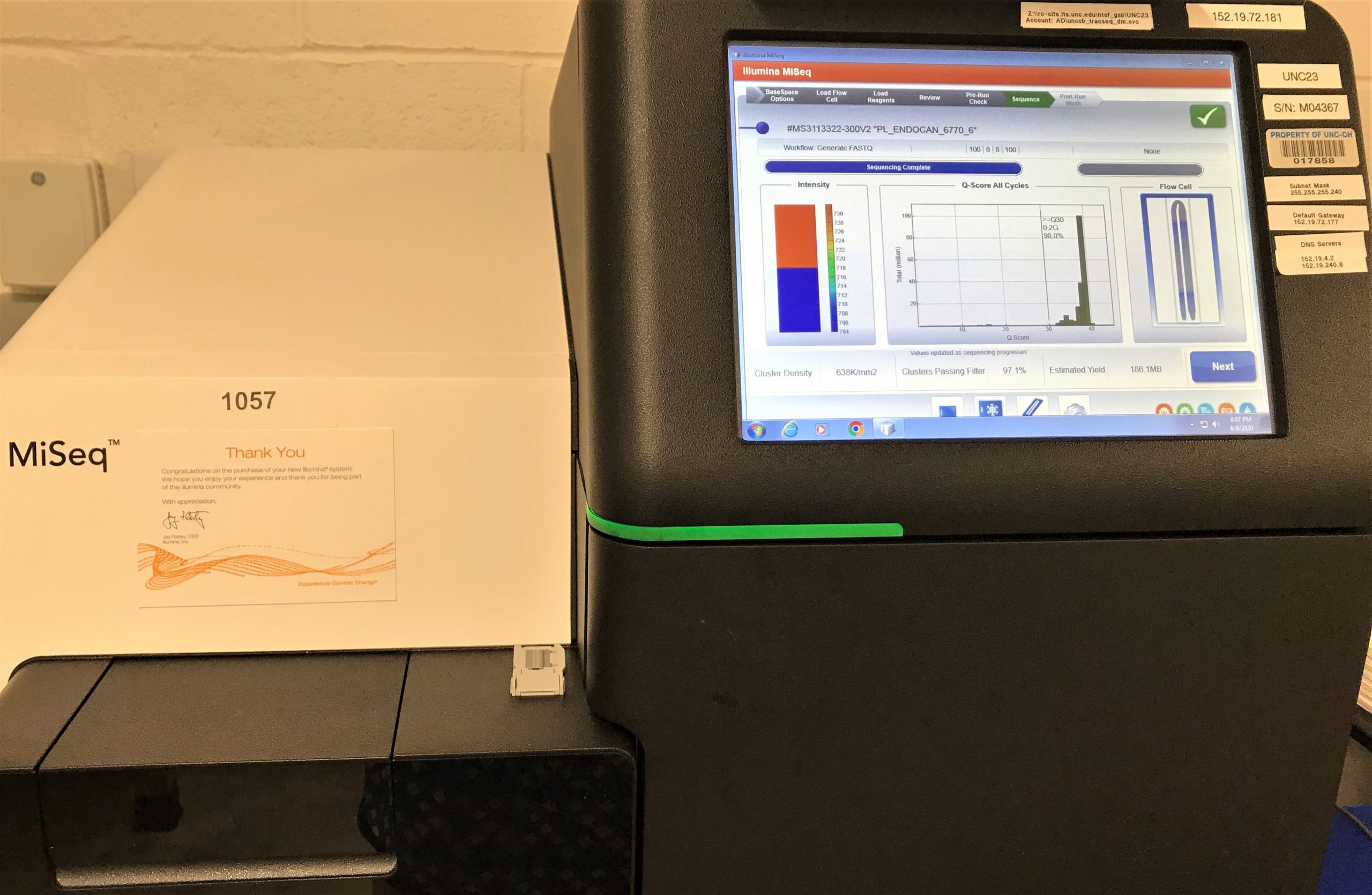 Sequencing MISEQ