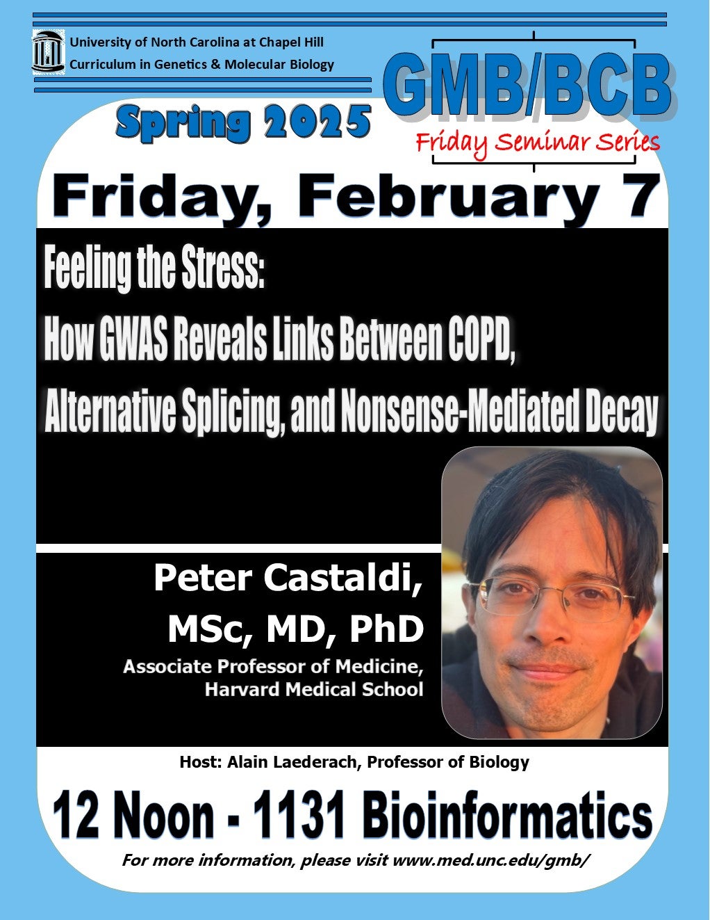 GMB BCB Seminars 25 0207 Peter Castaldi