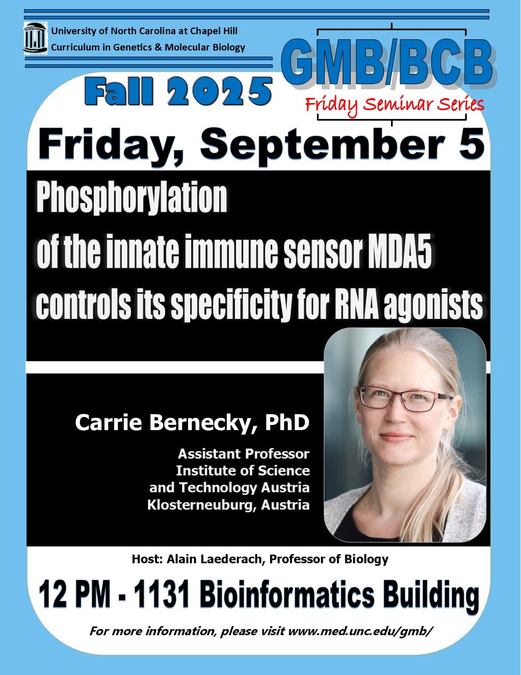 GMB BCB Seminars 25 0905 Carrie Bernecky